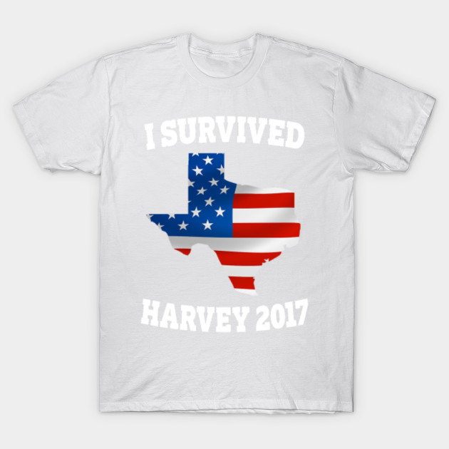 I survived Hurricane Harvey Mens Texas T-Shirt-TOZ